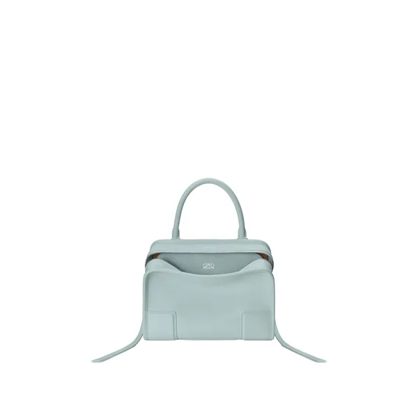 Loewe Small Amazona 180 bag in soft calfskin, Mineral Mist | Totes & Top-Handle Bags | Coveti