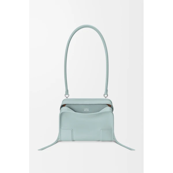 Loewe Small Amazona 180 bag in soft calfskin, Mineral Mist | Totes & Top-Handle Bags | Coveti