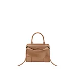 Loewe Small Amazona 180 bag in soft calfskin, Mocha | Totes & Top-Handle Bags | Coveti