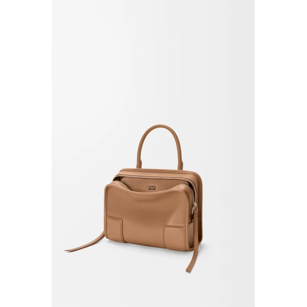 Loewe Small Amazona 180 bag in soft calfskin, Mocha | Totes & Top-Handle Bags | Coveti