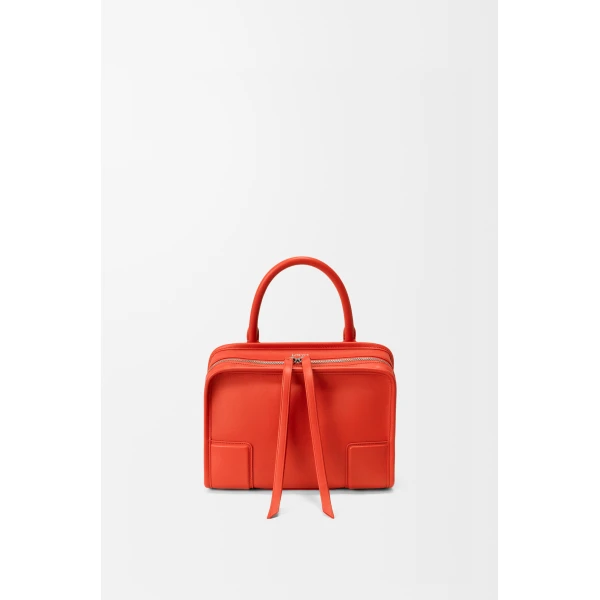 Loewe Small Amazona 180 bag in soft calfskin, Sunrise Orange | Totes & Top-Handle Bags | Coveti