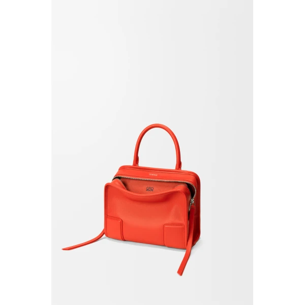 Loewe Small Amazona 180 bag in soft calfskin, Sunrise Orange | Totes & Top-Handle Bags | Coveti