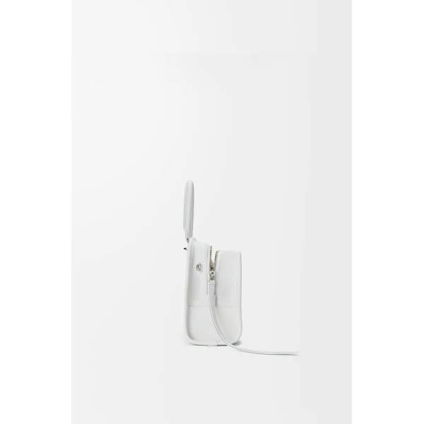 Loewe Small Amazona 180 bag in soft calfskin, White | Totes & Top-Handle Bags | Coveti