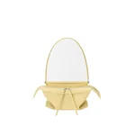 Loewe Small Whisker bag in glazed calfskin, Vanilla | Shoulder & Crossbody Bags | Coveti
