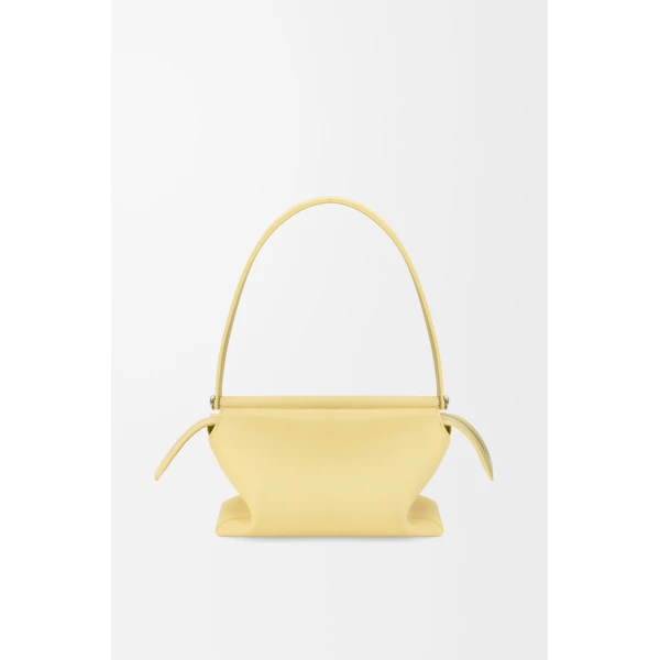 Loewe Small Whisker bag in glazed calfskin, Vanilla | Shoulder & Crossbody Bags | Coveti