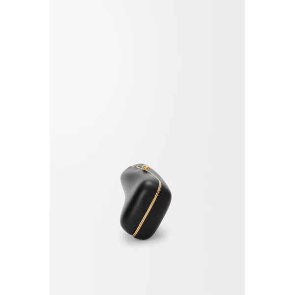 Loewe Twisted Minaudiere in nappa lambskin, Black | Mini Bags | Coveti