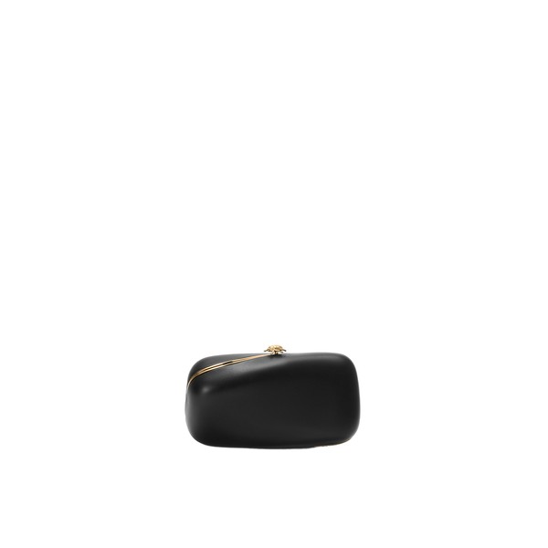 Loewe Twisted Minaudiere in nappa lambskin, Black | Mini Bags | Coveti
