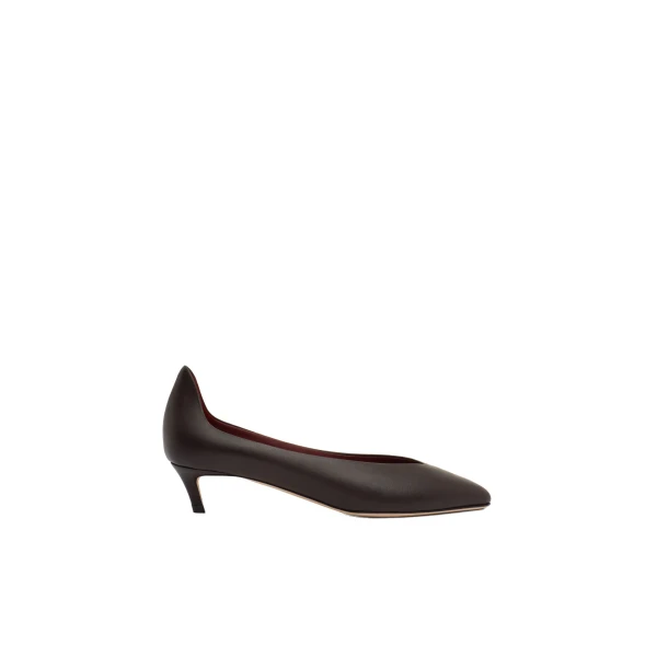 Magda Butrym Almond pumps in brown leather
