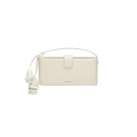 Magda Butrym Apolonia bag in cream leather with flower charm