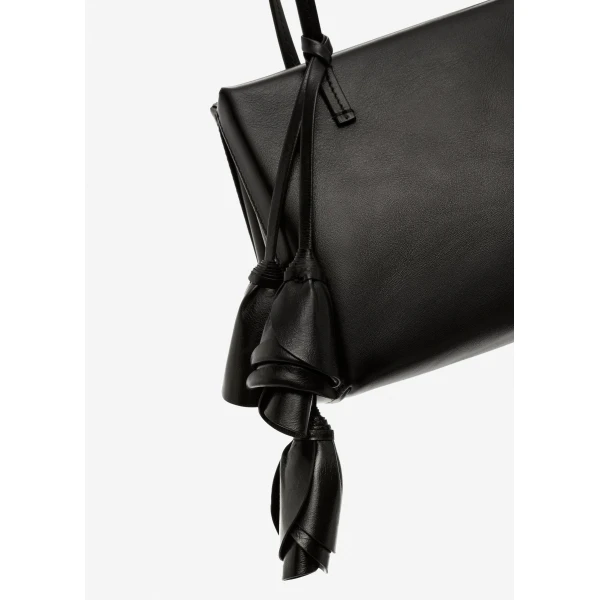 Barbara bag in black leather - Image 3