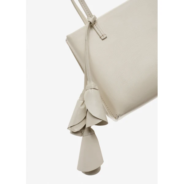 Barbara bag in cream leather - Image 3