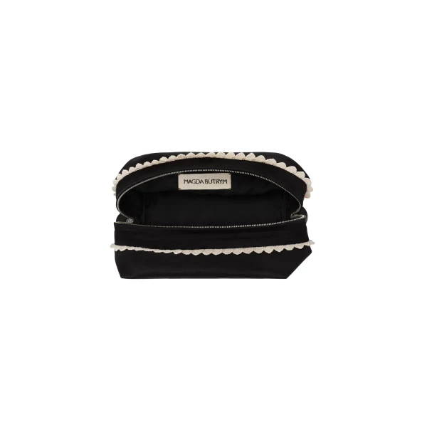 Beauty case with crochet trim - Image 3