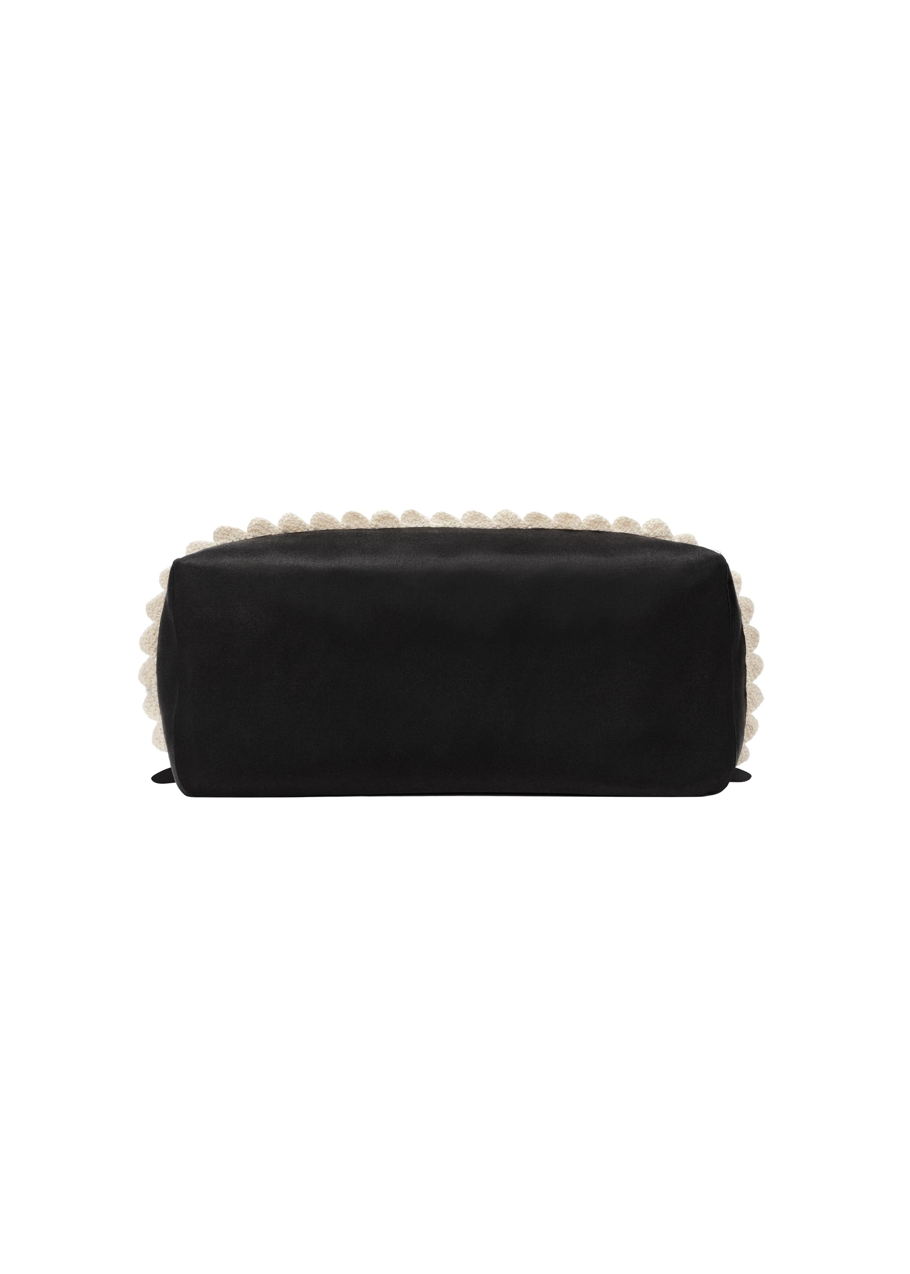 Magda Butrym Beauty case with crochet trim | Coveti Magda Butrym Beauty case with crochet trim
