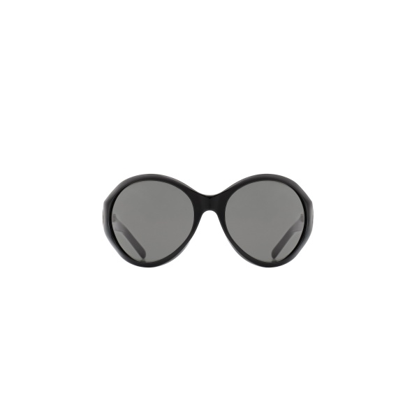Magda Butrym Big round sunglasses in black