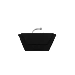 Magda Butrym Bracelet bag in black satin
