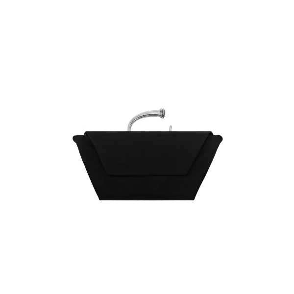 Magda Butrym Bracelet bag in black satin