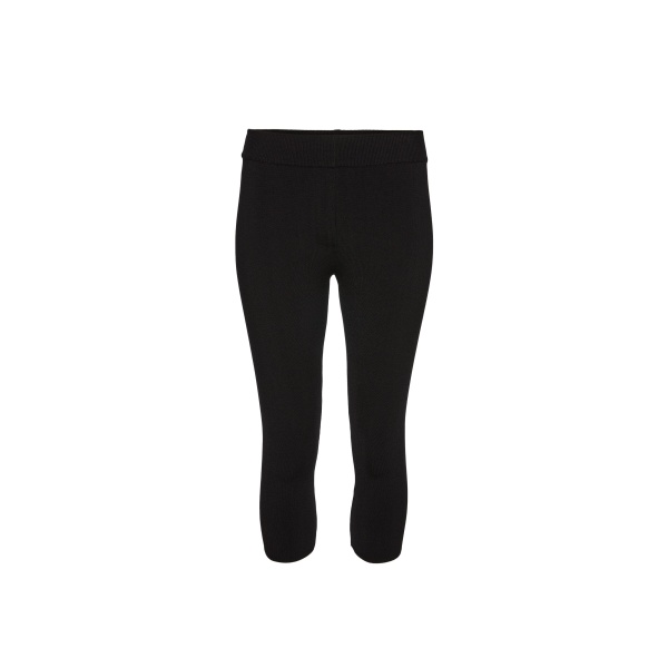 Magda Butrym Capri knit pants in black