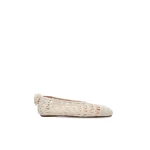 Magda Butrym Crochet ballet flats in cream
