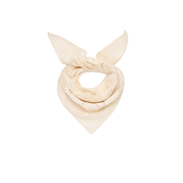 Magda Butrym Crochet bandana in cream