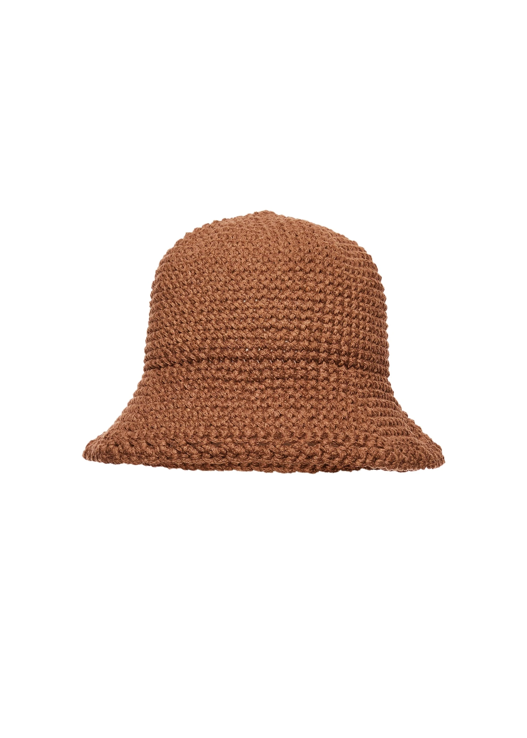 Magda Butrym Crochet bucket hat in camel | Coveti Magda Butrym Crochet bucket hat in camel