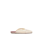 Magda Butrym Crochet flat mules in cream