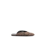 Magda Butrym Crochet flat mules in taupe