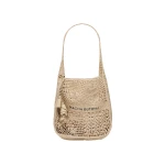 Magda Butrym Crochet tote bag in nude