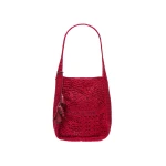 Magda Butrym Crochet tote bag in red