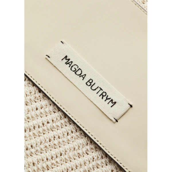 Crochet tote in cream - Image 3