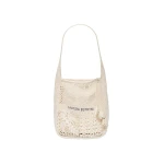 Magda Butrym Crochet tote in cream