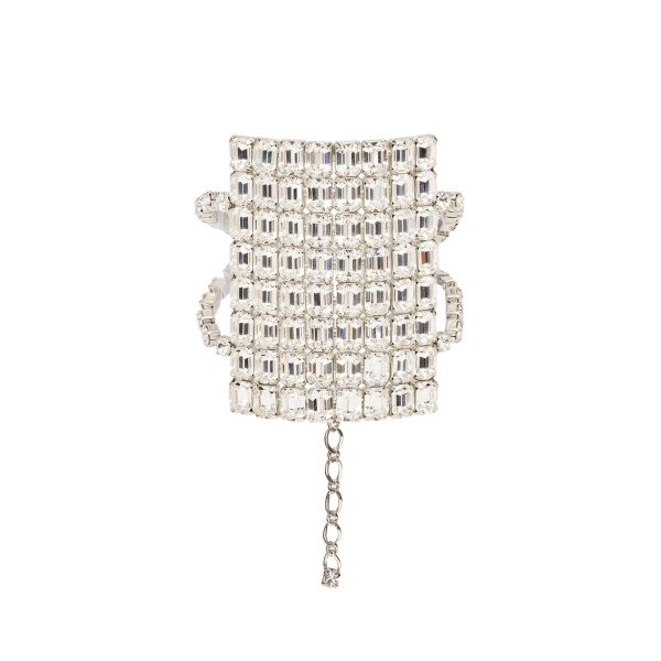 Magda Butrym Cuff bracelet with silver crystals