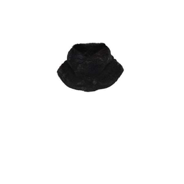 Magda Butrym Faux fur high collar in black