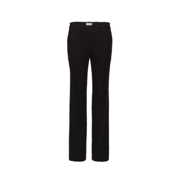 Magda Butrym Flared tailored bouclé trousers in black