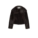 Magda Butrym Fur jacket in brown