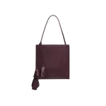 Magda Butrym Julia bag in burgundy leather