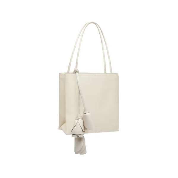 Julia bag in cream leather - Image 2