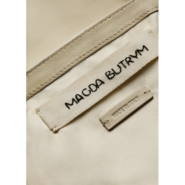Julia bag in cream leather - Image 4