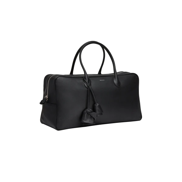 Large Brigitte bag in black leather - Image 2