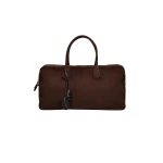 Magda Butrym Large Brigitte bag in brown suede