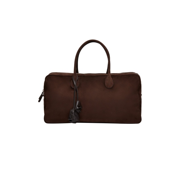 Magda Butrym Large Brigitte bag in brown suede