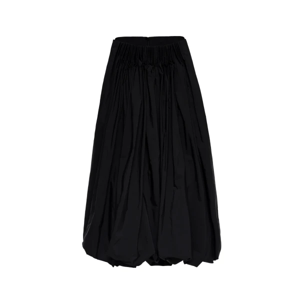 Magda Butrym Long low-waist balloon skirt in black