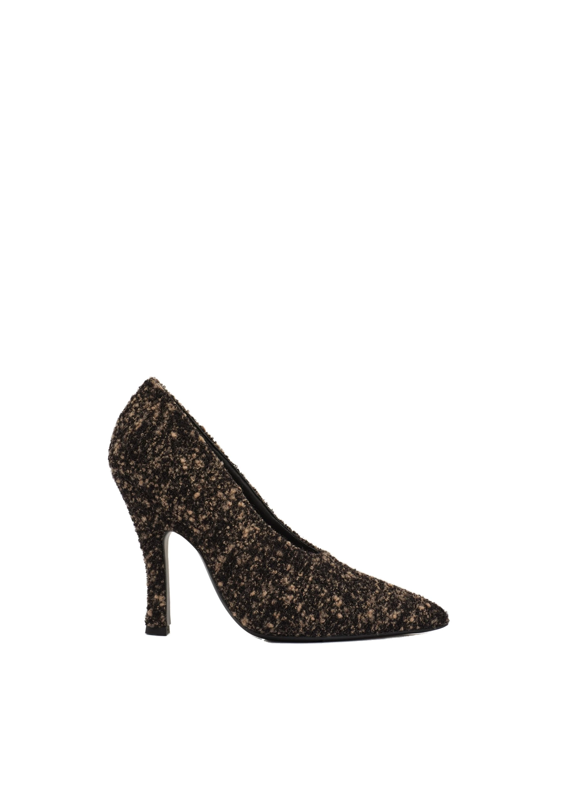 Magda Butrym Loom-woven pointed pumps in black | Coveti Magda Butrym Loom-woven pointed pumps in black
