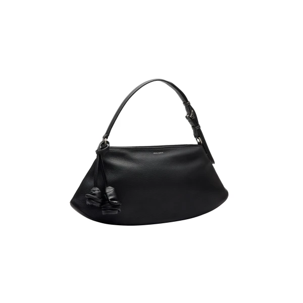 Maya bag in black leather - Image 2