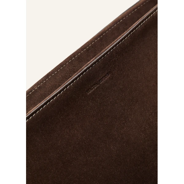 Maya bag in brown suede - Image 3
