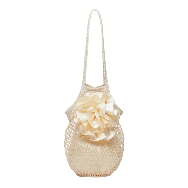 Medium Devana bag in cream