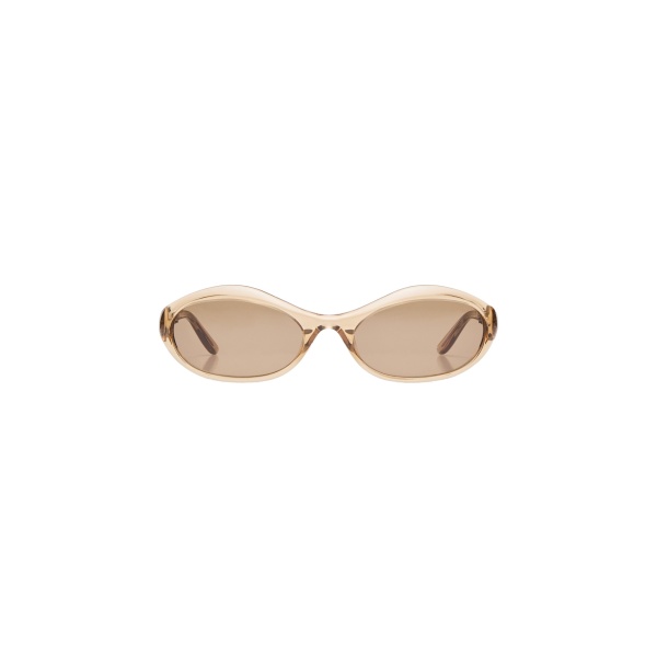 Magda Butrym Oval sunglasses in beige