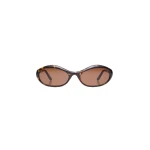 Magda Butrym Oval sunglasses in brown