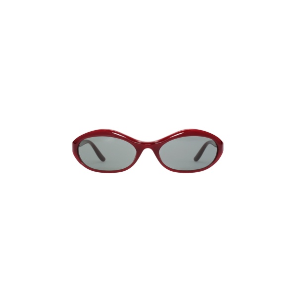 Magda Butrym Oval sunglasses in burgundy