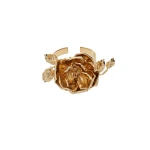 Magda Butrym Rose cuff bracelet in gold