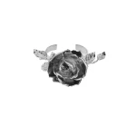 Magda Butrym Rose cuff bracelet in silver